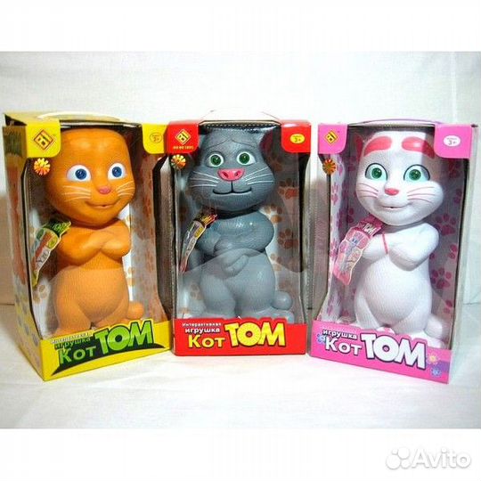 Инт- ная Игрушка Рыжая кошечка(Серия Кот Том) 30см