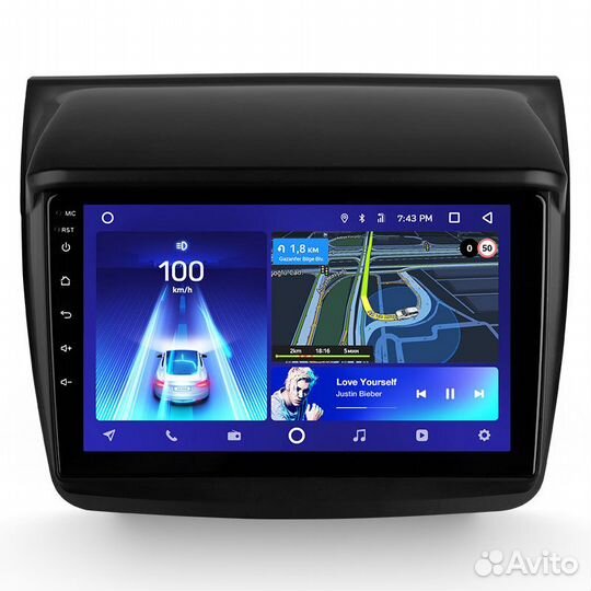 Магнитола Мицубиси Паджеро Спорт 2008-2016 Андроид