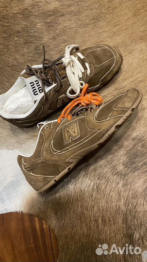 New balance& Miu miu кроссовки ориг 39,5 новые