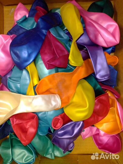 Воздушные шары Металлик/Перламутр ассорти оптом