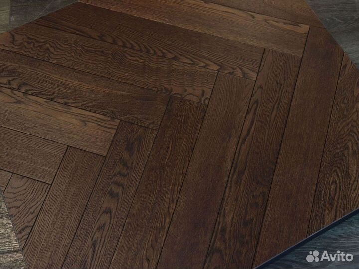 Замковая паркетная доска елочка