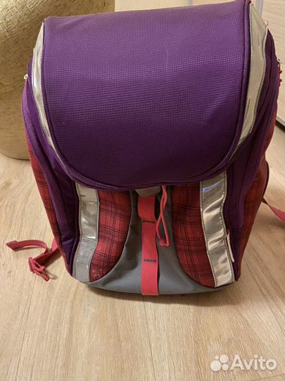 Рюкзак ранец Hama step by step Dahlia Checked Flex