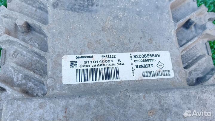 Эбу (мозги) Renault Logan1