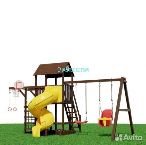 Детская площадка с доставкой до дачи