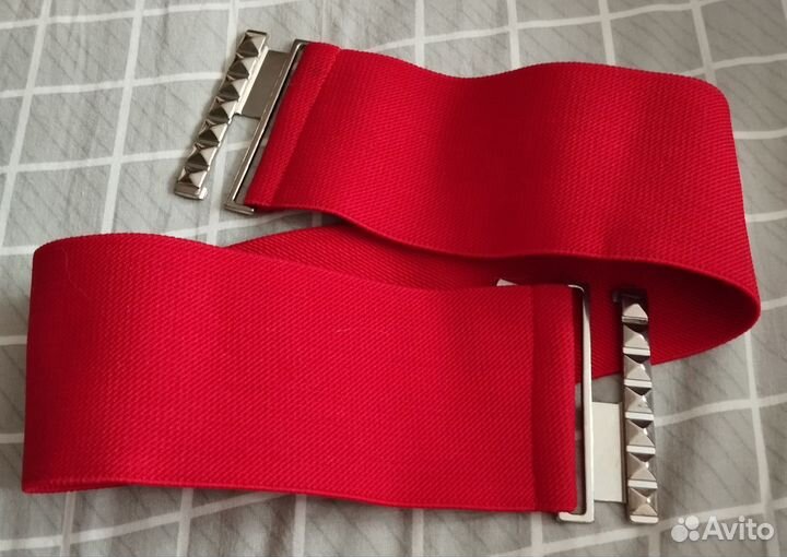 Ремень женский широкий резинка