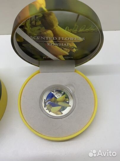 Монета 1 доллар серебро