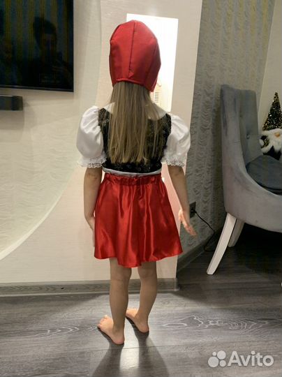 Костюм красной шапочки 98-104