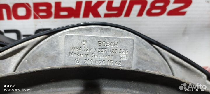 Трапеция дворников с моторчиком Mercedes w210