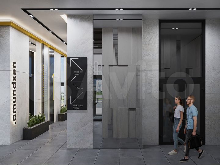 2-к. квартира, 60,1 м², 4/24 эт.