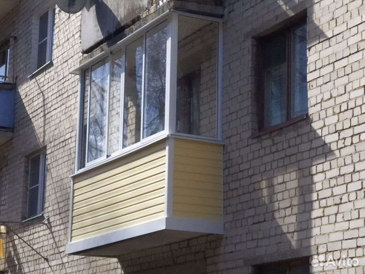 Остекление балконов без переплаты(рассрочка)