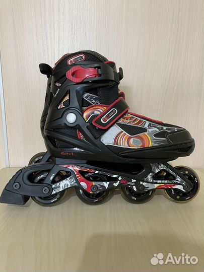 Роликовые коньки раздвижные (размер 36-41)