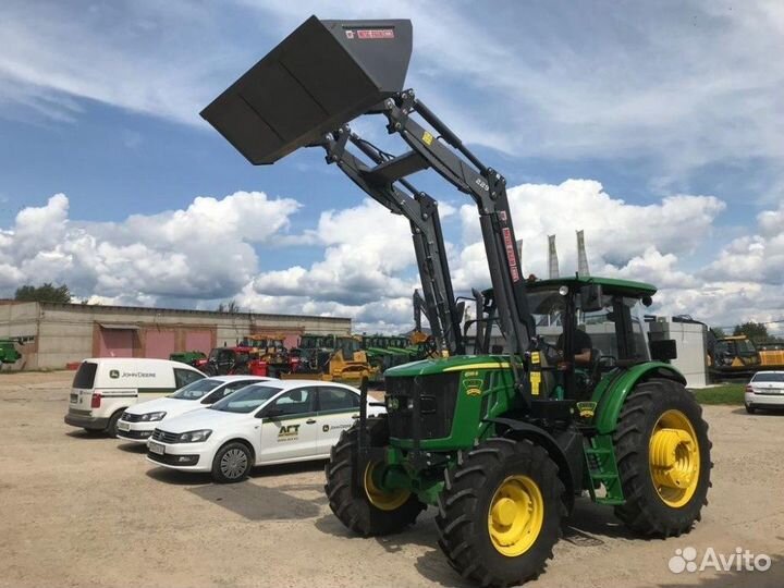 Установка Кун на мтз. Фронтальный погрузчик