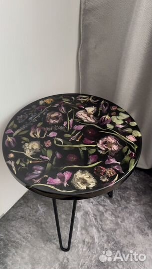 Журнальный столик из эпоксидной смолы