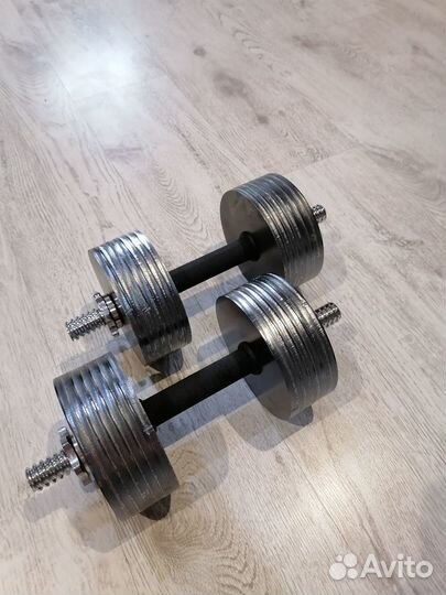 Гантели по14кг разборные