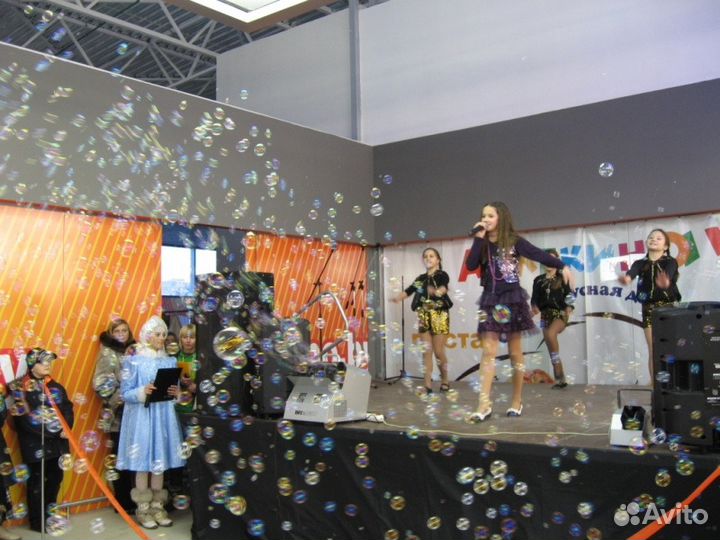 Двойной генератор мыльных пузырей 300 ватт