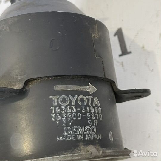 Моторчик вентилятора охлаждения camry 40 3.5