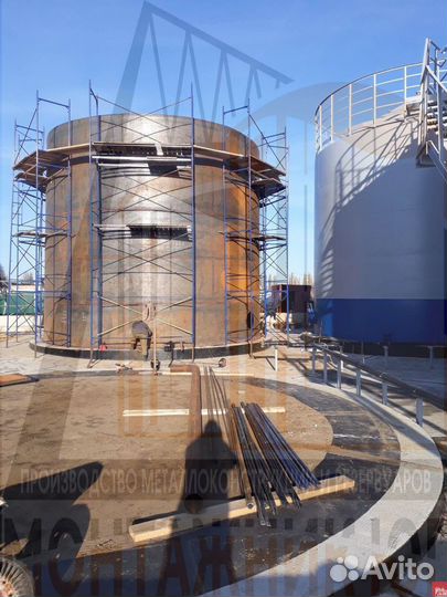 Емкости для Воды рвс-1000/1560 м3