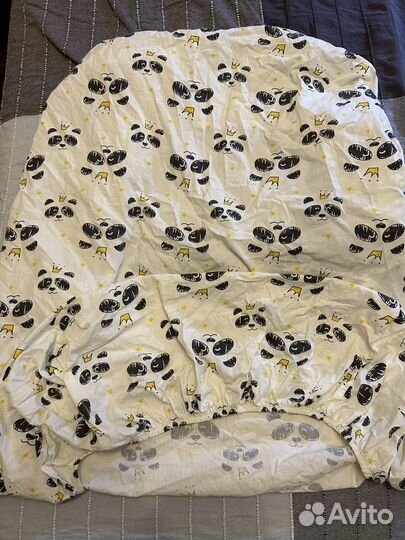 Простынь на резинке детская