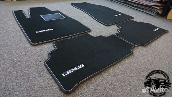 Автоковрики для lexus RX II, чёрные