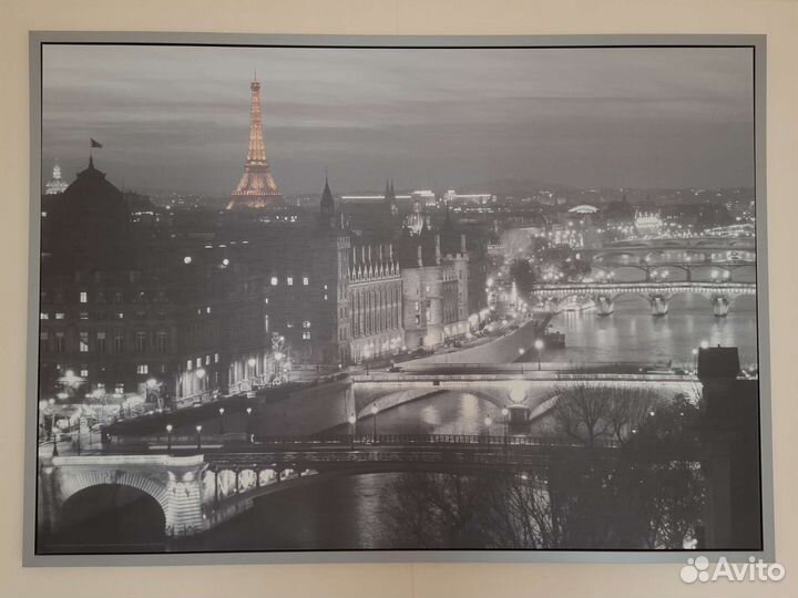 Картина постер IKEA икея. Paris. Париж