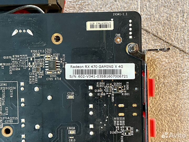 Видеокарта 4 GB MSI RX 470