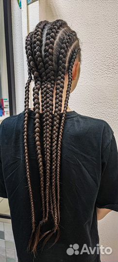 Афрохвост, брейды, косы с канекалоном