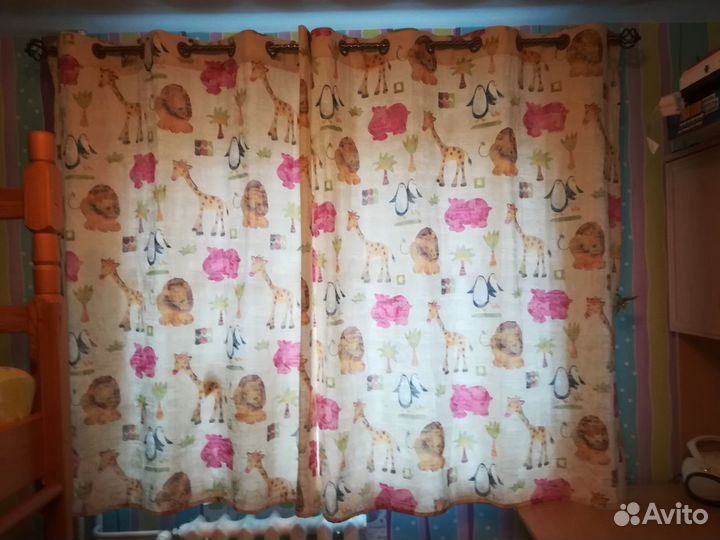Шторы и тюль в детскую