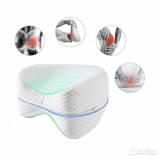 Новая анатомическая подушка для ног