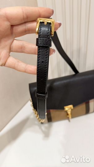 Сумка женская натуральная кожа Burberry