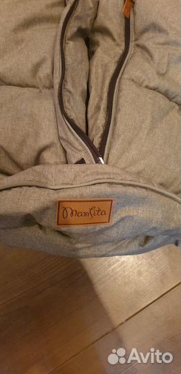 Зимний конверт в коляску mansita