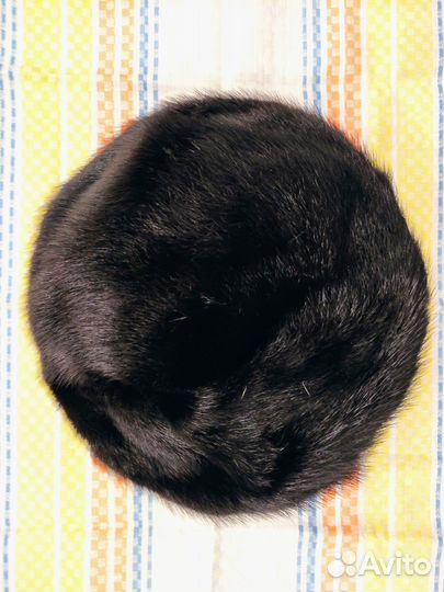 Шапка норковая новая с биркой (объёмный берет)