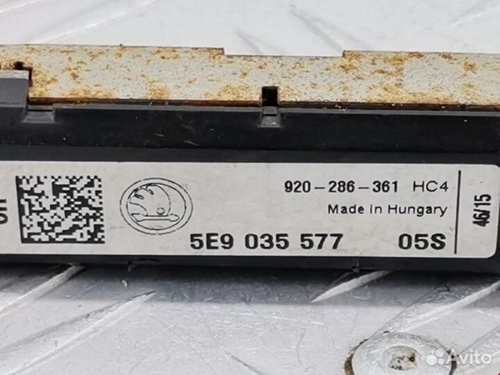 Усилитель антенны Skoda Octavia 5E 2015