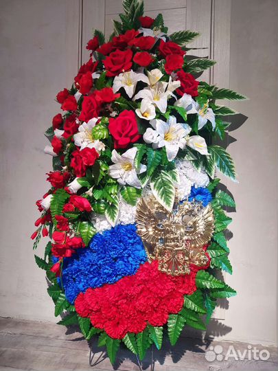 Ритуальные похоронные венки, корзины, цветы