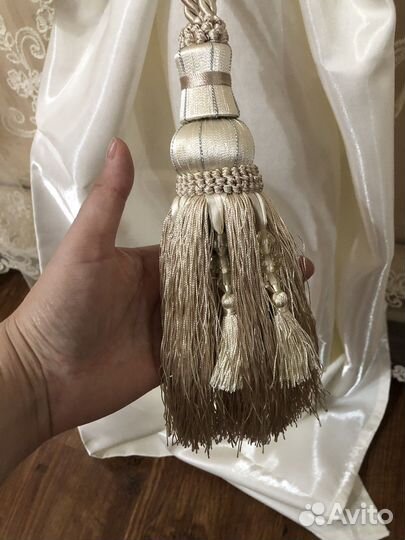 Шторы с ламбрекеном бу