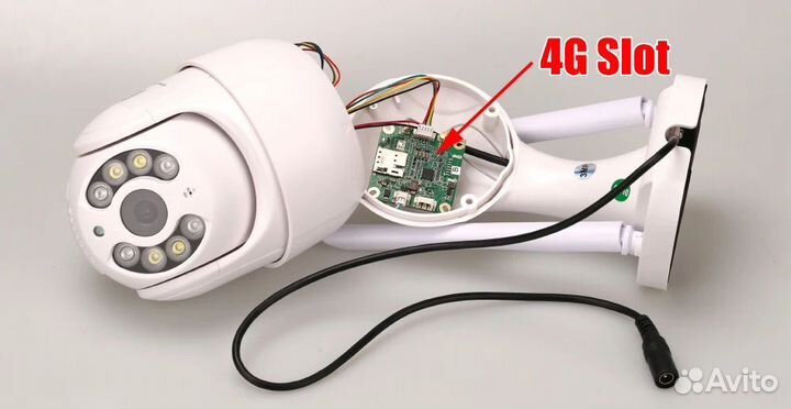 4G видеокамера уличная