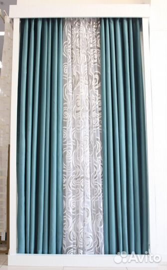 Шторы блэкаут готовые +под заказ (комплект 2шт)