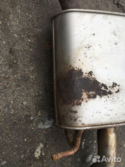 Глушитель на ford mondeo 4