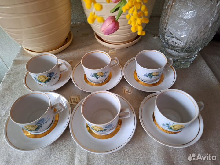 Чайно кофейный сервиз