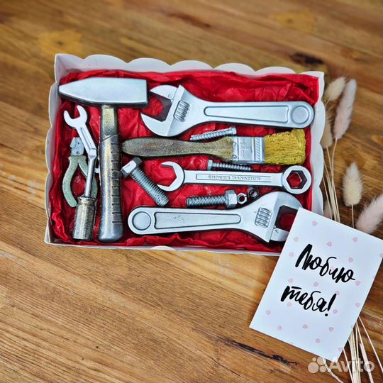 Шоколадные инструменты / подарок строителю/ набор