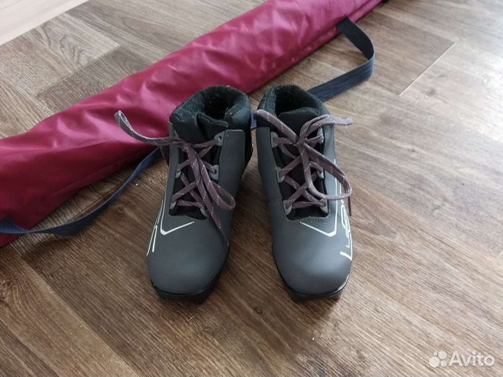 Лыжи беговые с ботинками