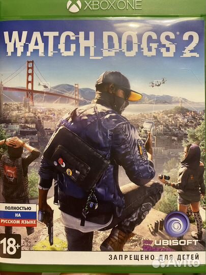 Игра для приставки xbox one watch dogs 2