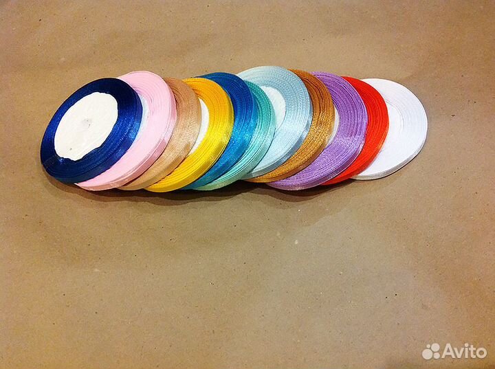 Лента атласная 6 мм*22 м