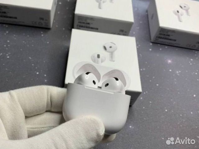 Airpods 4 / наушники с шумоподавлением