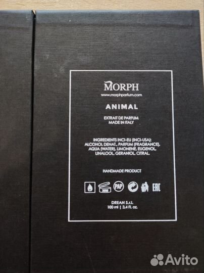 Туалетная вода Morph Animal