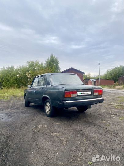 ВАЗ 2107 1.5 МТ, 2010, 23 000 км