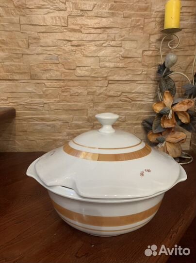 Супница Добрушский фарфоровый завод