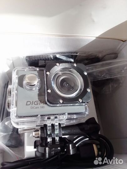 Экшн камера digma новая