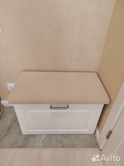 Обувница в прихожую белая