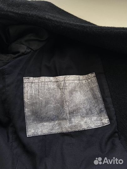 Авангардное шерстяное пальто кимоно Италия