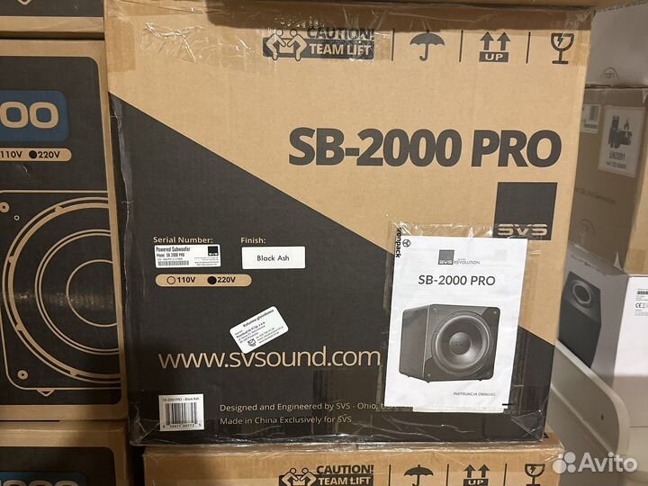Сабвуфер Svs sb 2000 pro в наличии